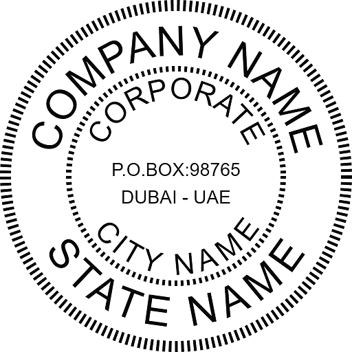 Download Company Seal Digital Company Seals Corporate Seals Round Seals Business Seals